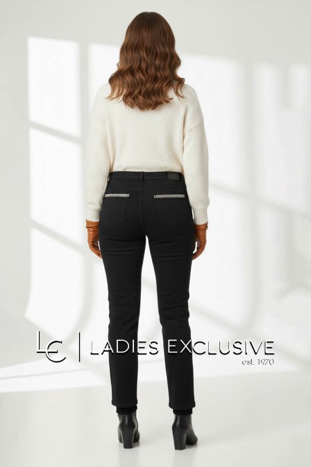 FIORENTINA JEANS Παντελόνι τζην με τρέσα