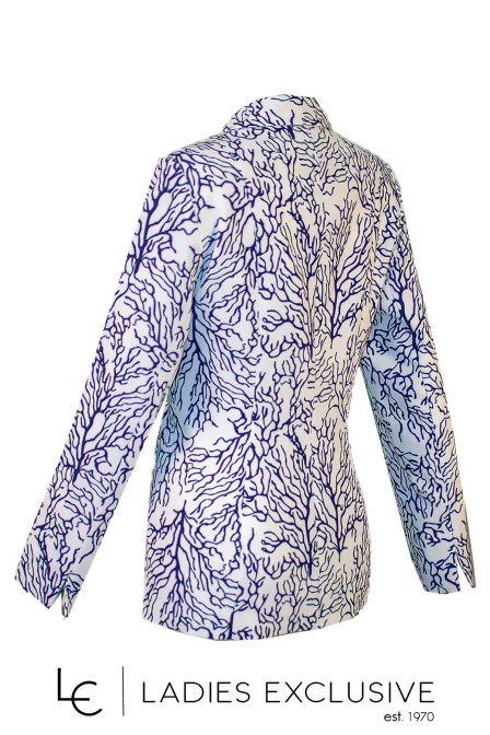 EFFECT Σακάκι κρεπ εμπριμέ