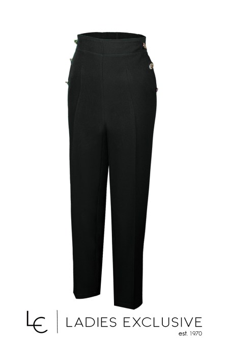 EFFECT Παντελόνι κρεπ με λάστιχο