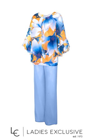 WEFTS Παντελόνα από διπλή μουσελίνα