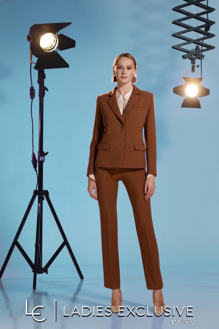 ESTEL Σακάκι κρεπ με ρεγιόν