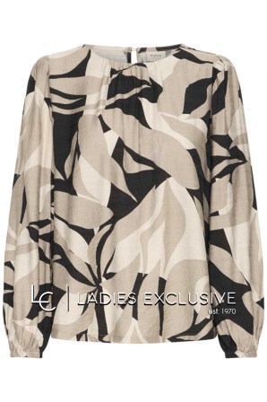 FRANSA Μπλούζα με λάστιχο στο μανίκι