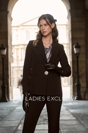 FIBES Παντελόνι κρεπ