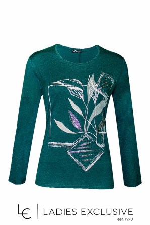 ELIN Μπλούζα από βισκόζη με στάμπα