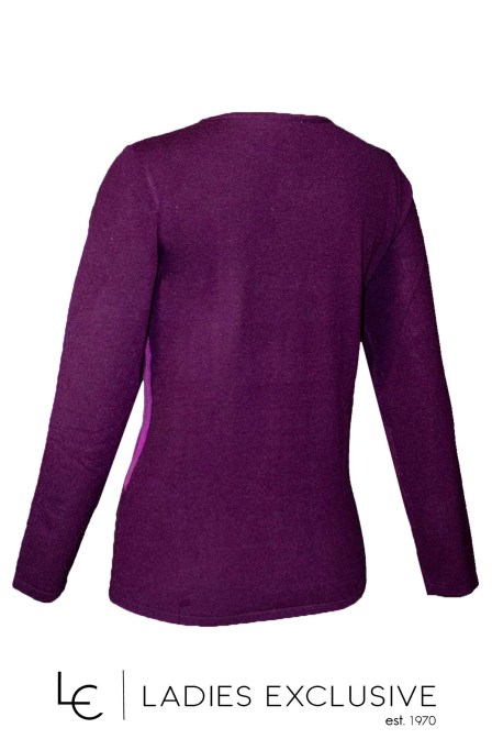 TRIPODE Μπλούζα πλεκτή με ανάγλυφο σχέδιο