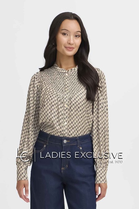 FRANSA Πουκάμισο ρηχτό χωρίς πέτο