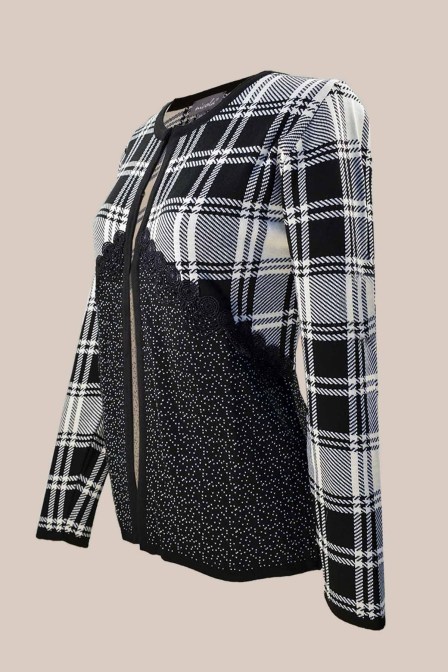 NICOLA Ζακέτα μάλλινη καρώ