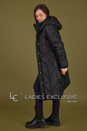 NORMANN Μπουφάν καπιτονέ μεσάτο μακρύ