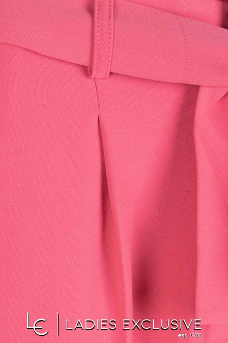 ESQUALO Παντελόνι κρεπ με ζώνη