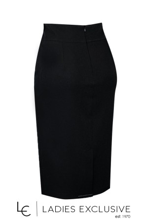 EFFECT Φούστα κρεπ σε ίσια γραμμή