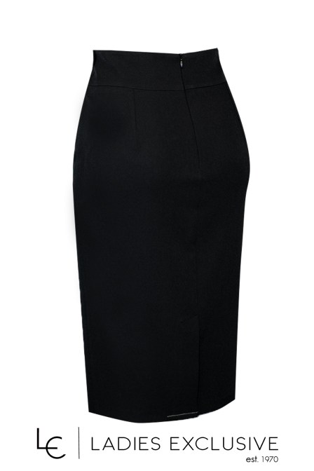 EFFECT Φούστα κρεπ σε ίσια γραμμή