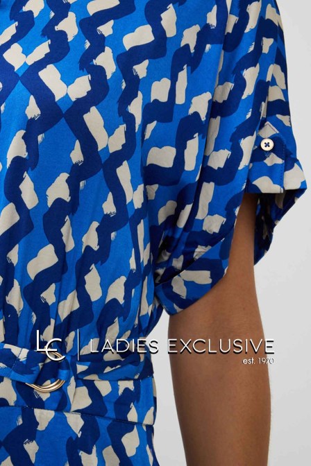 ESQUALO Φόρεμα κοντομάνικο σατέν