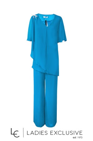 EFFECT Παντελόνα βραδινή από μουσελίνα