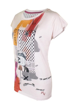 MALVIN Μπλούζα εμπριμέ κοντομάνικη