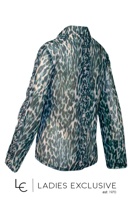 ESTEL Πουκάμισο σιθρού animal print