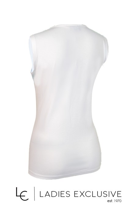 NICOLA Μπλούζα αμάνικη με ελαστικό v