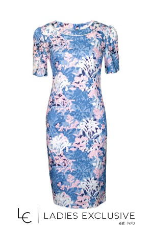 EFFECT Φόρεμα κοντομάνικο με πέρλες