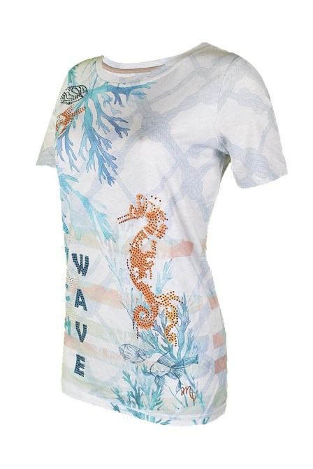 MALVIN Μπλούζα εμπριμέ κοντομάνικη