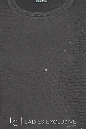 ELIN Μπλούζα μάλλινη με ανάγλυφο σχέδιο