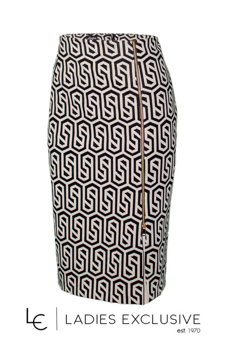 LUCIFAIR Φούστα μίντι ελαστική