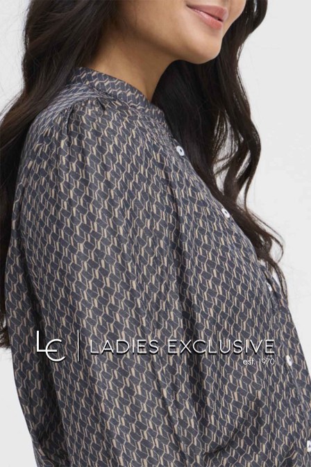 FRANSA Πουκάμισο ρηχτό χωρίς πέτο