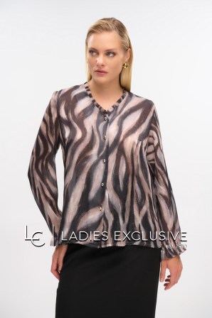 FIBES Πουκάμισο με άνοιγμα v