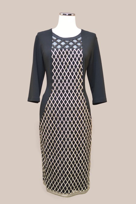 VETO Φόρεμα κρεπ ελαστικό