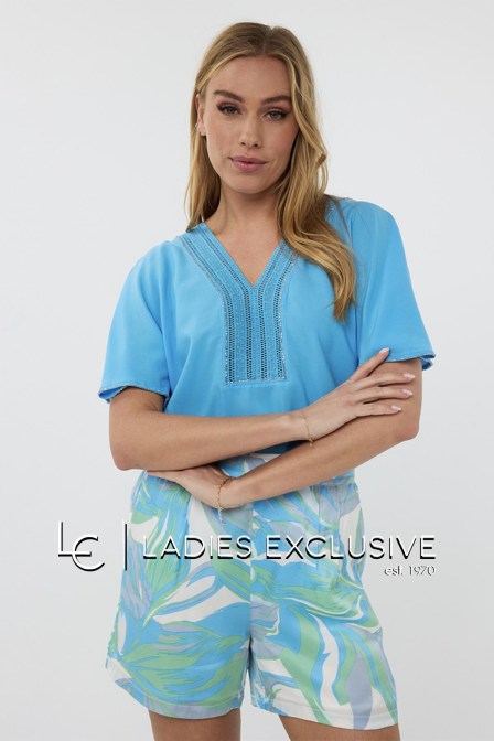 ESQUALO Μπλούζα με μανίκι νυχτερίδα