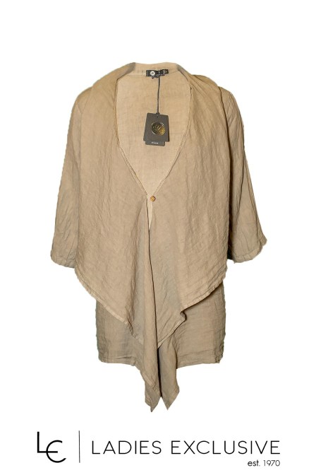 M MODE Ζακέτα ανοιξιάτικη ασύμμετρη