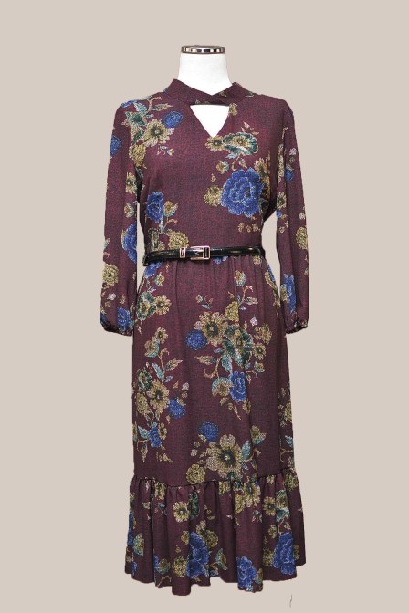 ESTEL Φόρεμα φλοράλ μίντι