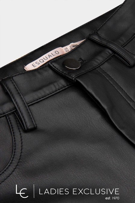 ESQUALO Παντελόνι από τεχνόδερμα