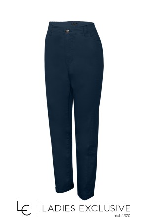 FIORENTINA JEANS Παντελόνι βαμβακερό με διπλό γαζί