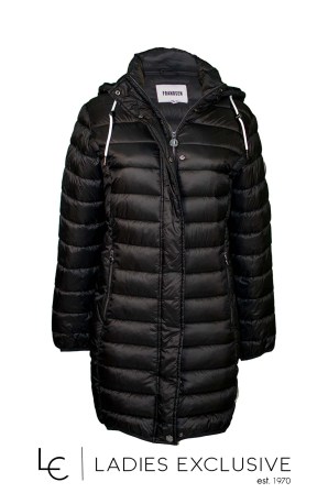 FRANDSEN Μπουφάν καπιτονέ μακρύ