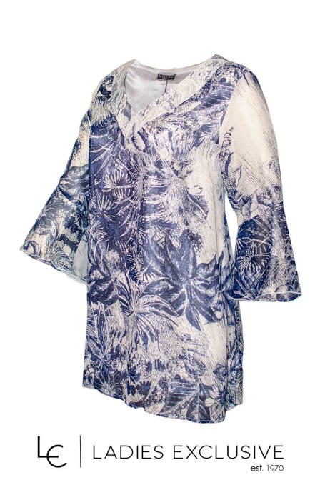 VIDAL Μπλούζα από ζορζέτα