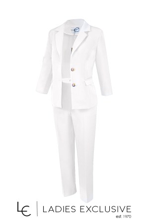 ESTEL Παντελόνι κρεπ με τσέπες