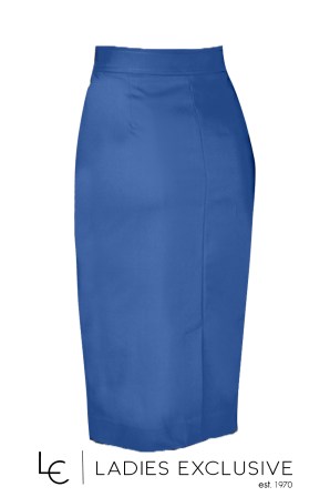 ESTEL Φούστα βαμβακερή σε ίσια γραμμή