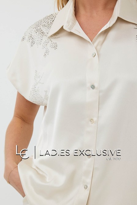 ESQUALO Πουκάμισο με στρας