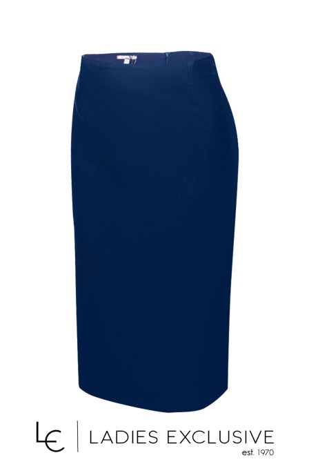 ESTEL Φούστα κρεπ σε ίσια γραμμή