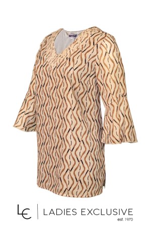 VIDAL Μπλούζα από ζορζέτα