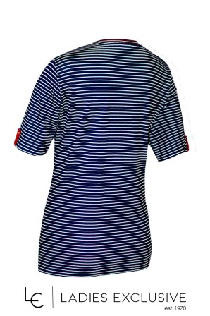 ELIN Μπλούζα κοντομάνικη ριγέ