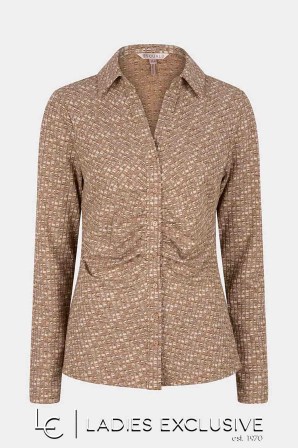 ESQUALO Πουκάμισο με v και πέτο