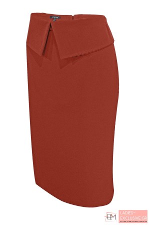 ESTEL Φούστα κρεπ pencil