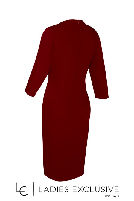 EFFECT Φόρεμα κρεπ με ντραπέ σχέδιο