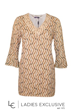 VIDAL Μπλούζα από ζορζέτα