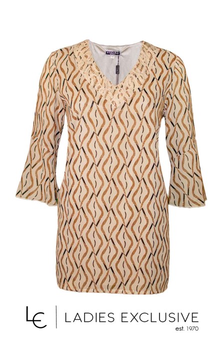 VIDAL Μπλούζα από ζορζέτα