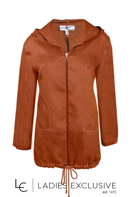 ESTEL Μπουφάν λινό