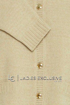 FRANSA Ζακέτα σενίλ με κουμπιά