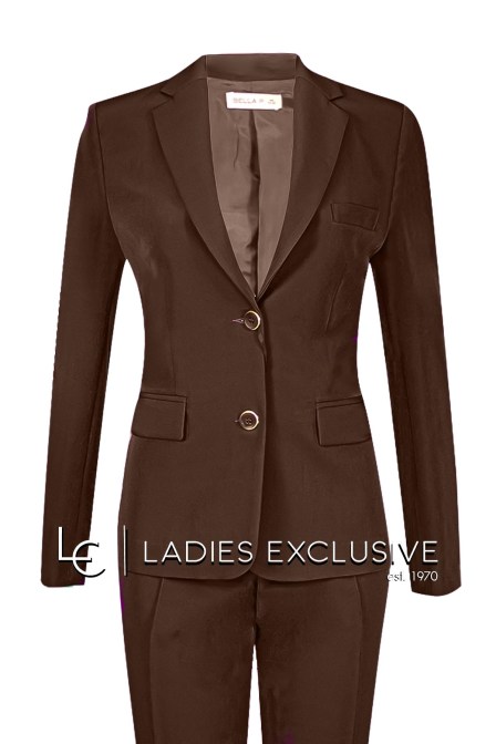 BELLA P. Σακάκι κρεπ