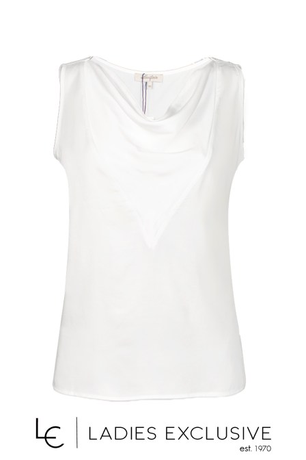 LUCIFAIR Μπλούζα αμάνικη ντραπέ