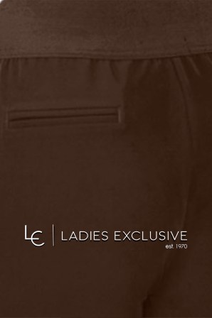 BELLA P. Παντελόνι κρεπ με λάστιχο